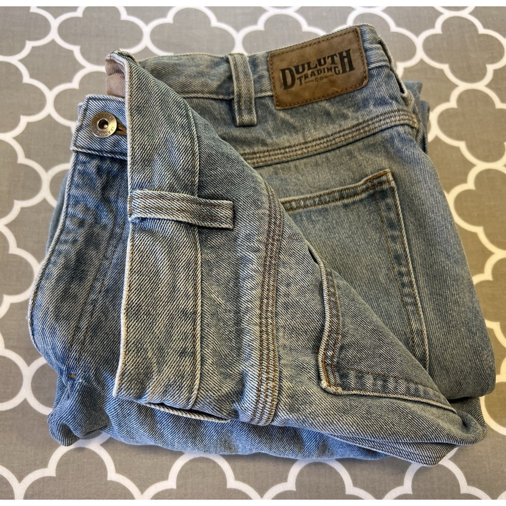 Duluth Trading Co Men's‎ Jeans Lined 38x30 READ